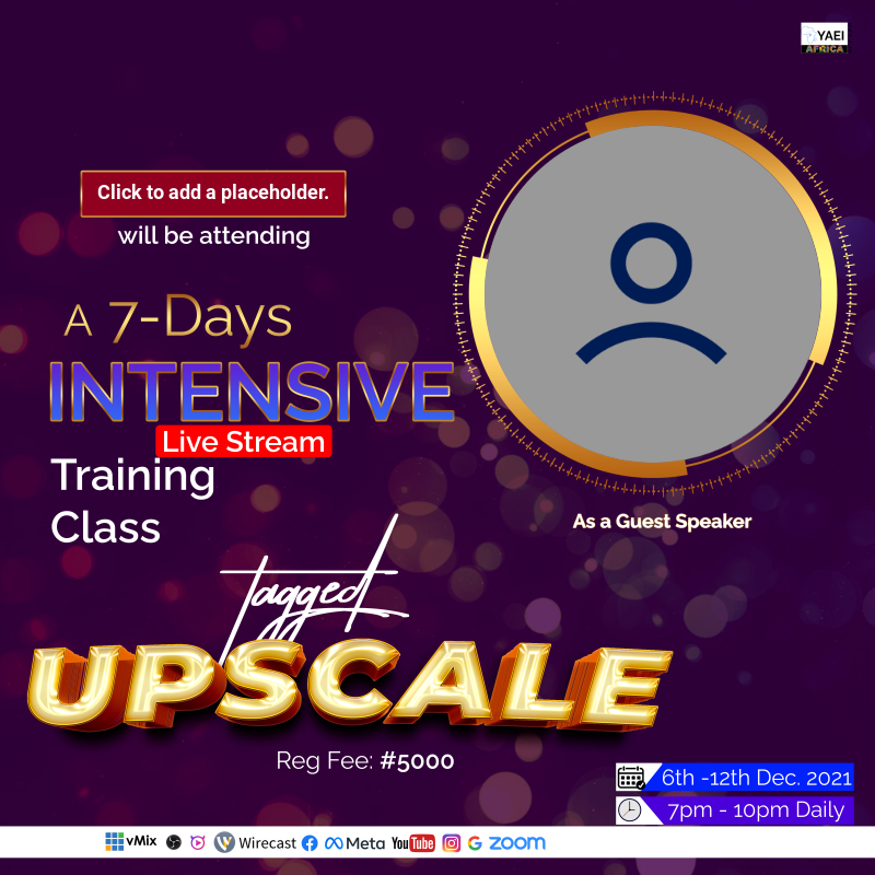 7 Days Intensive Live Streaming Training 