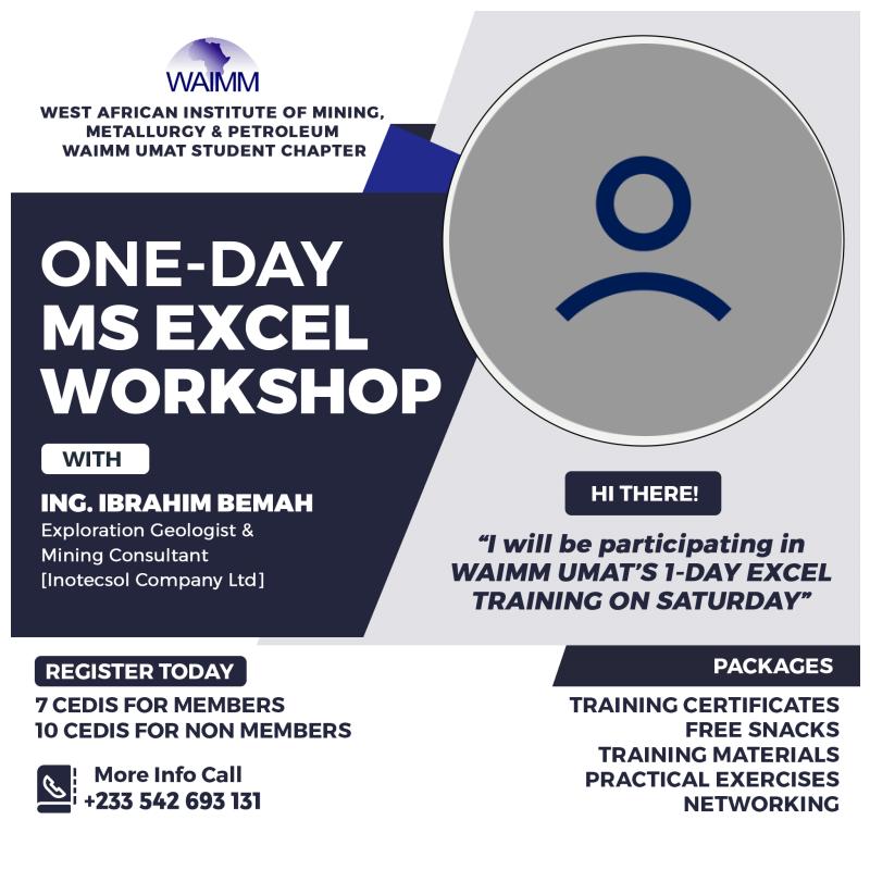 WAIMM EXCEL WORKSHOP preview
